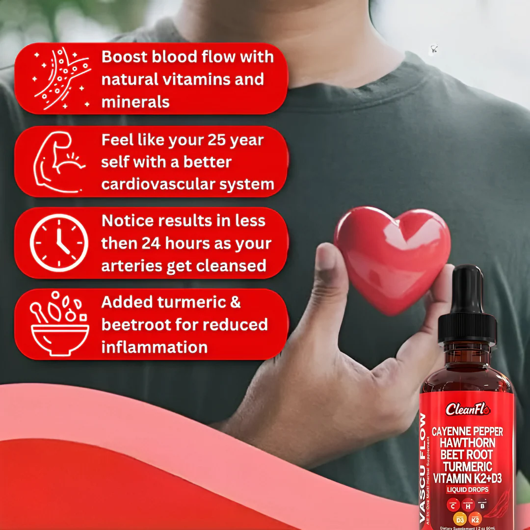 CleanFlo™ | Cayenne Blood Circulation Drops